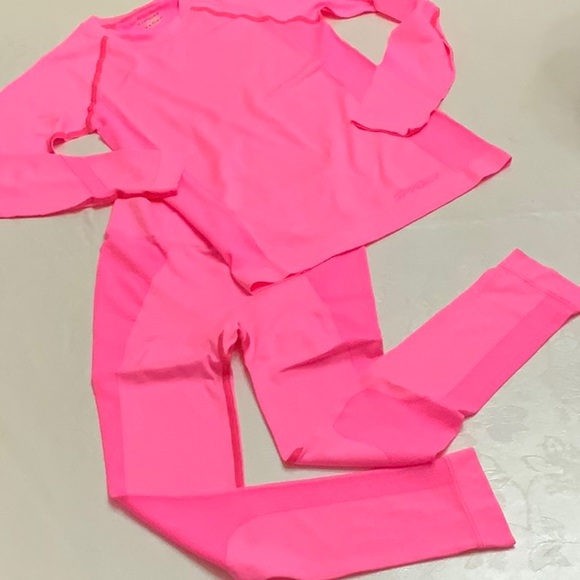 Spyder BASELAYER SET SEAMLESS- Bryte Bubblegum